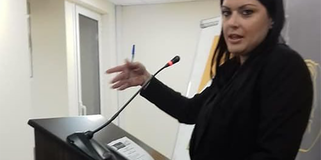 Εκπροσώπηση του Επιμελητηρίου  στη Γ.  Σ. του Εθνικού Επιμελητηριακού Δικτύου  Ελληνίδων Γυναικών