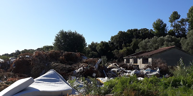 Σκάλα: Κόκκινη κάρτα στο Δήμο  από τη  Διεύθυνση Δημόσιας Υγείας για τα σκουπίδια