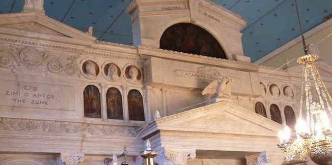 Γιορτάζει ο ιερός ναός του Αγίου Στεφάνου στο  Βαρύ της Ερύσσου