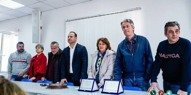 Η κοπή της Πρωτοχρονιάτικης πίτας του ΚΟΑ