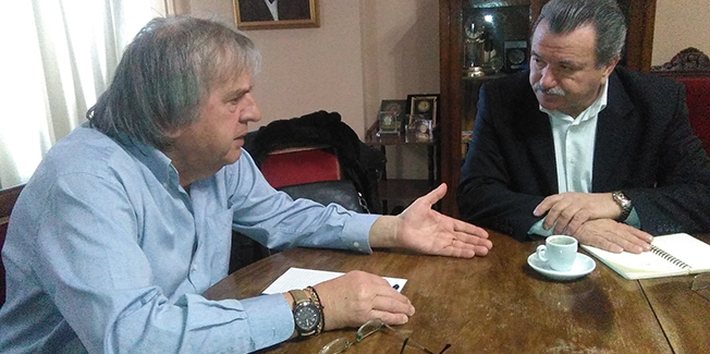 Συνάντηση του Περιφερειάρχη με τον  Πρόεδρο του Επιμελητηρίου Κέρκυρας