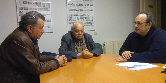 Συνάντηση του Περιφερειάρχη Θ.  Γαλιατσάτου με τον Πρόεδρο της ΔΕ του ΤΕΕ