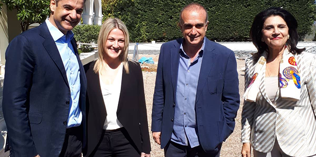 Θερμή υποστήριξη του Κυριάκου Μητσοτάκη στην Ρόδη Κράτσα