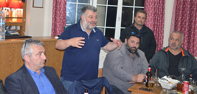 Ο Θεόφιλος Μιχαλάτος στα χωριά  Αγκώνα, Ζόλα, Ρίζα, Φαρακλάτα & Διλινάτα.
