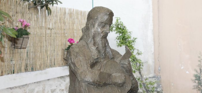 Αποκαλυπτήρια της προτομής του Σπ.Θωμάτου.