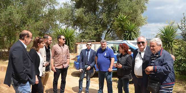 Επίσκεψη της Δημοτικής Συμπολιτείας στον Σύλλογο Ζωόφιλων Κεφαλονιάς