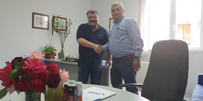 Ο Θεόφ. Μιχαλάτος συναντήθηκε με τη Διοικητική Επιτροπή του Επιμελητηρίου