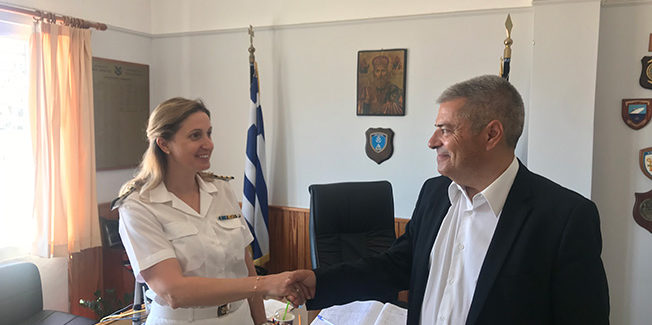 Επίσκεψη Παναγή Καππάτου σε ΟΑΕΔ και Λιμεναρχείο