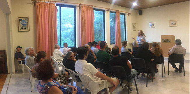 Η Βικτώρια Αλεξανδράτου στο Πολιτιστικό Κέντρο Αγίας Ευφημίας