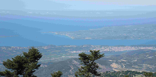 Ενημέρωση επισκεπτών του Εθνικού Δρυμού Αίνου για τους όρους  διακίνησης εντός της προστατευόμενης περιοχής.
