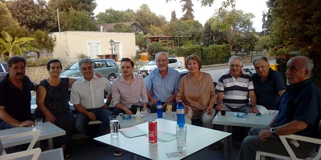 Περιοδείες των υποψηφίων του Κινήματος Αλλαγής.