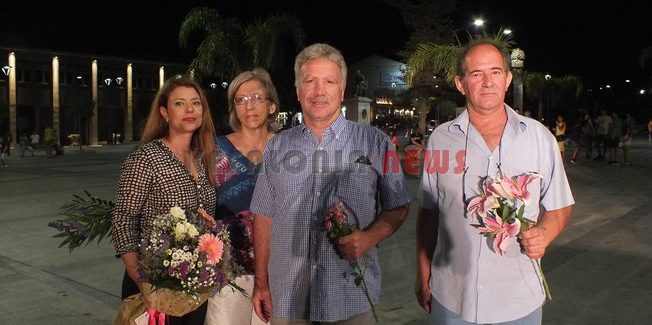 Προεκλογική συγκέντρωση του ΚΚΕ στην Πλατεία Αργοστολίου