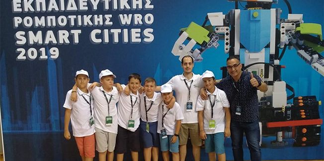 To Εργαστήριο Techable Robotic & Coding στην Ολυμπιάδα Εκπαιδευτικής Ρομποτικής 2019.