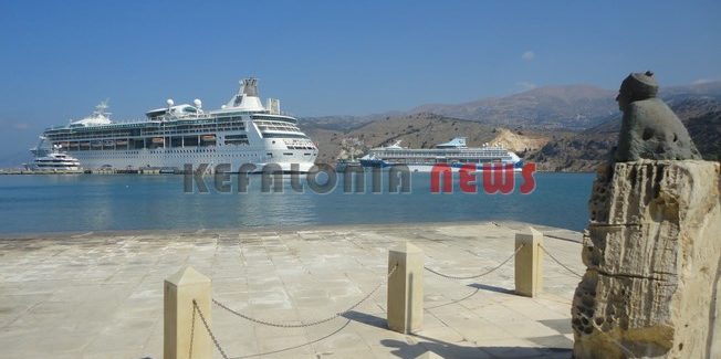 Δυο Κρουαζιερόπλοια σήμερα στο Αργοστόλι