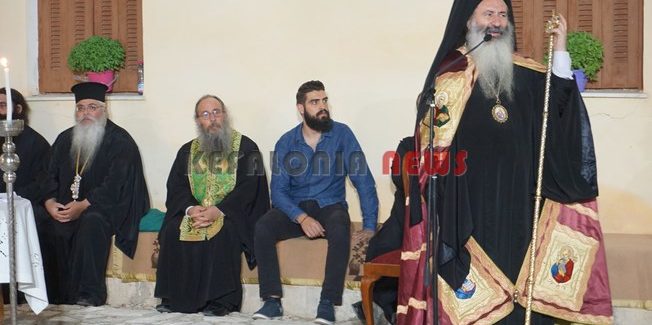Στην Ιερά Μονή Κηπουραίων χτες βράδυ ο Πανηγυρικός εσπερινός
