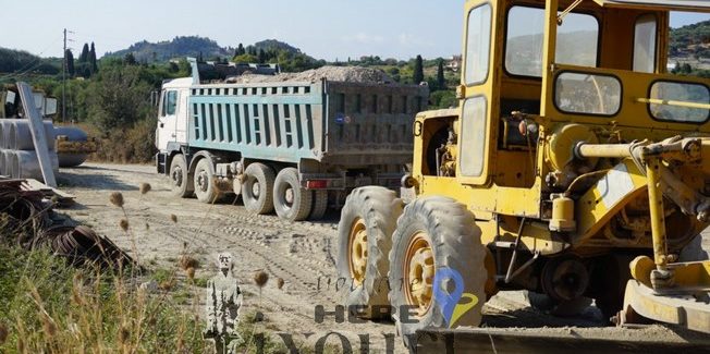 Για την κατασκευή του δρόμου από Υπαπαντή προς Δελλαπορτάτα