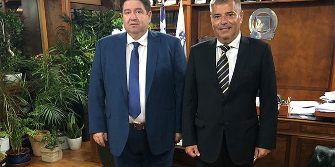 Συνάντηση του Βουλευτή με τον Αρχηγό της Ελληνικής Αστυνομίας κ. Μιχαήλ Καραμαλάκη