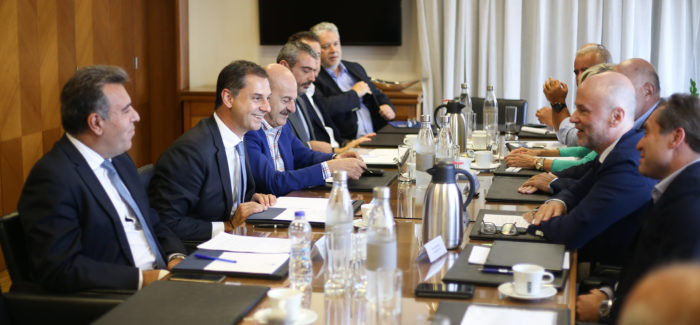 Συνάντηση Προέδρων Ενώσεων Μελών ΣΕΤΕ με την ηγεσία του Υπουργείου Τουρισμού