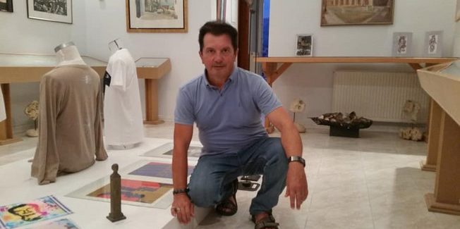 ΕΓΚΑΙΝΙΑΣΤΗΚΕ ΜΕ ΞΕΝΑΓΗΣΗ ΑΠΟ ΤΟΝ ΚΩΣΤΑ ΕΥΑΓΓΕΛΑΤΟ Η ΣΥΛΛΟΓΗ  ΤΕΧΝΗΣ ΤΗΣ VILLA ΡΟΔΟΠΗ