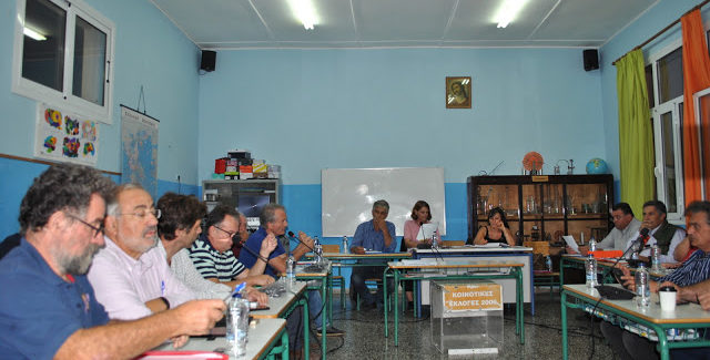 Τα χτεσινά κατεπείγοντα Δημοτικά Συμβούλια του Δήμου Σάμης.