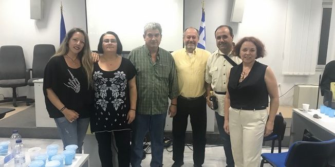 Για το  Σεμινάριο Ελαιολάδου που διοργάνωσε το Επιμελητήριο.