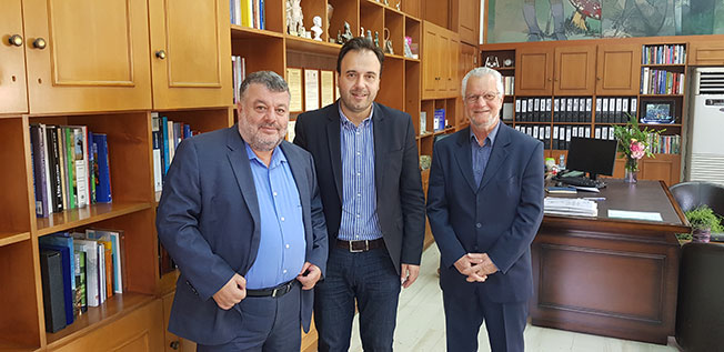 Συνάντηση με Δήμαρχο Τρικκαίων κ. Δημήτριο Παπαστεργίου