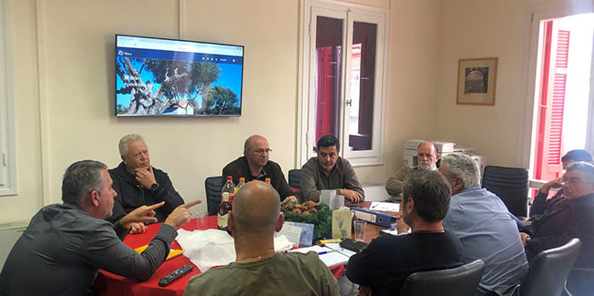 Επίσκεψη στο Επαρχείο Ιθάκης.