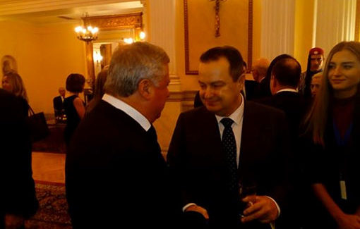 Σε επίσημο δείπνο παραβρέθηκε ο επίτιμος πρόξενος κ. Βίκτωρ Ρουχωτάς