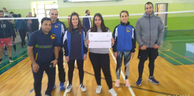 BADMINTON: O ΑΙΝΟΣ ΣΤΗΝ ΤΕΤΑΡΤΗ ΘΕΣΗ ΤΗΣ Α2