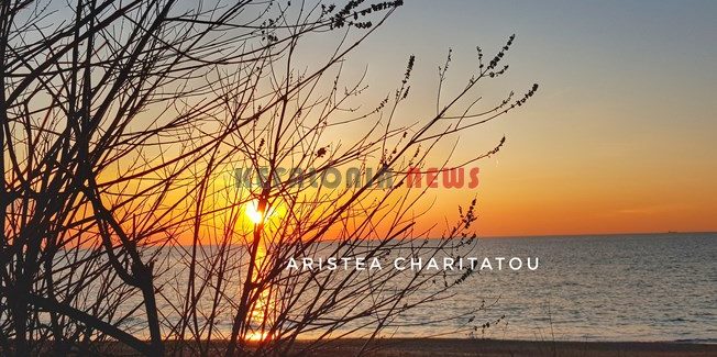 Το ηλιοβασίλεμα στο Βραχυνάρι Ληξουρίου