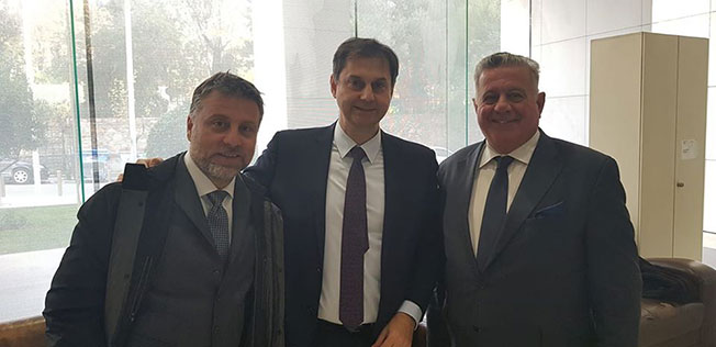 Συνάντηση με τον Υπουργό Τουρισμού είχε ο Σταύρος Τραυλός