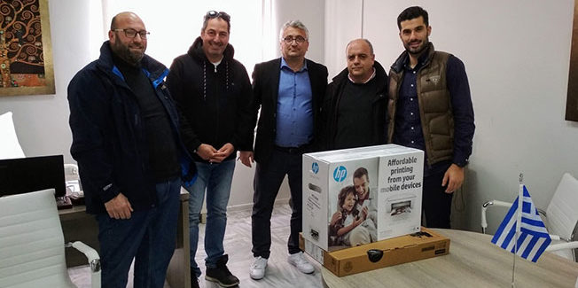 Δωρεά του Επιμελητηρίου στον Εμπορικό Σύλλογο Σάμης