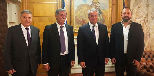 Ο Βουλευτής παραβρέθηκε  σε μια πολύ τιμητική συνάντηση για τον  πρωτογενή τομέα του νομού μας.