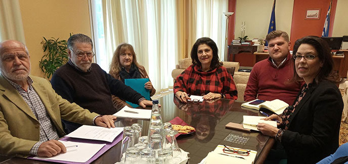 Συνάντηση είχε η Περιφερειάρχης  με τους δημάρχους Κέρκυρας