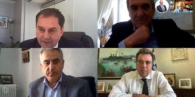 Τηλεδιάσκεψη των Βουλευτών ΝΔ του Ιονίου…..
