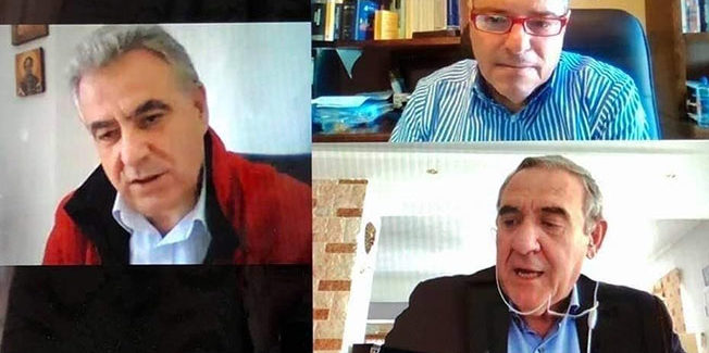 Τηλεδιάσκεψη μεταξύ των βουλευτών της ΝΔ των Ιονίων Νήσων