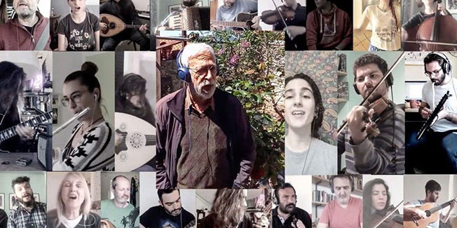 “Από το πάρκο στη Μυροβόλο” με τον Αργύρη Μπακιρτζή και δεκάδες μουσικούς “από το σπίτι”