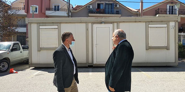 Παραδόθηκαν στα Νοσοκομεία Αργοστολίου και Ληξουρίου δύο οικίσκοι