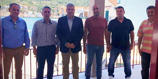 Επίσκεψη και συναντήσεις εργασίας στην Ιθάκη