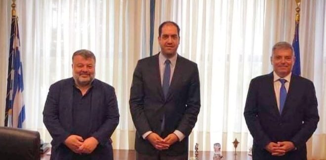 Συνάντηση Εργασίας με τον Υφυπουργό Υποδομών και Μεταφορών κ. Ιωάννη Κεφαλογιάννη στην Αθήνα