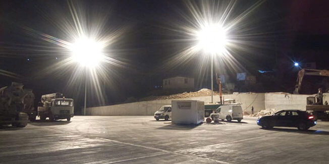 Για πρώτη φορά φωτισμένο το λιμάνι της Ιθάκης.