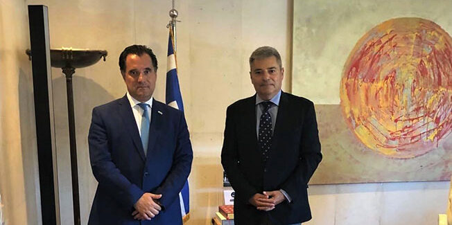 Συναντήσεις με τον Υπουργό Ανάπτυξης και Επενδύσεων κ. Άδωνι Γεωργιάδη