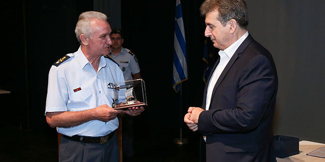 Ο Υπουργός Προστασίας του Πολίτη, Μιχάλης Χρυσοχοΐδης στην Κέρκυρα