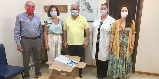 Δωρεά της Αδελφότητας στο Νοσοκομείο