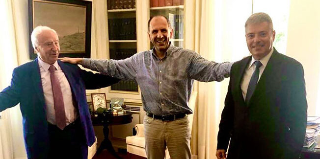 Συνάντηση με τον Υπουργό Επικρατείας κ. Γεραπετρίτη στο Μέγαρο Μαξίμου