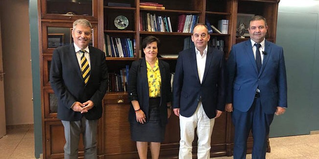 Επίσκεψη στο Υπουργείο Ναυτιλίας και Νησιωτικής Πολιτικής με τον Δήμαρχο Ληξουρίου