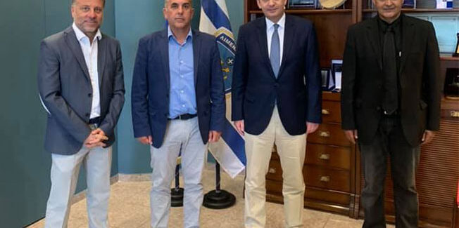 Συνάντηση με τον Υπουργό Ναυτιλίας και Νησιωτικής Πολιτικής κ. Γιάννη Πλακιωτάκη