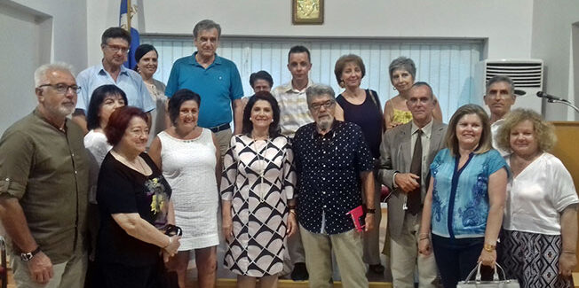 Η ΠΕΡΙΦΕΡΕΙΑΡΧΗΣ ΙΟΝΙΩΝ ΝΗΣΩΝ ΜΕ ΤΟΥΣ ΕΠΤΑΝΗΣΙΟΥΣ  ΣΤΗΝ ΠΑΤΡΑ: