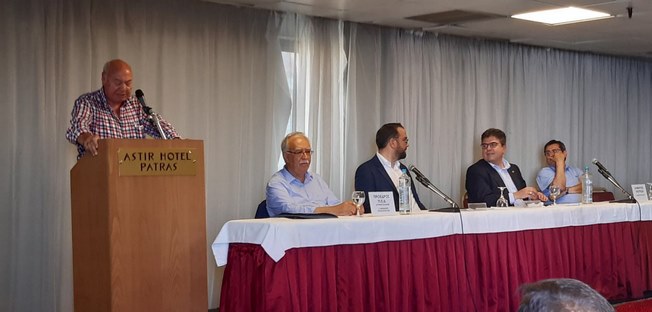 Ομιλία Αλ. Παρίση στην παρουσίαση του προγράμματος “Αντώνης Τρίτσης”.