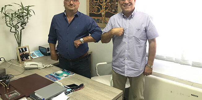 Συνάντηση Σπαθή με τον νέο Πρόεδρο του Παλληξουριακού κ Γάλεμπ Ντιουάνι